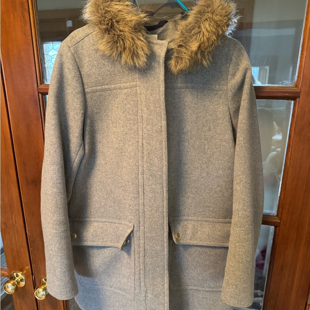 Jcrew wool coat